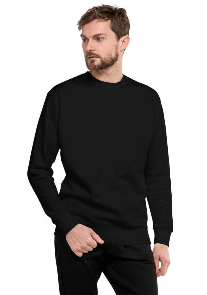 Santa Duck Sweater - Black